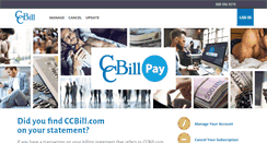 Desktop Screenshot of ccbillconsumersupport.com